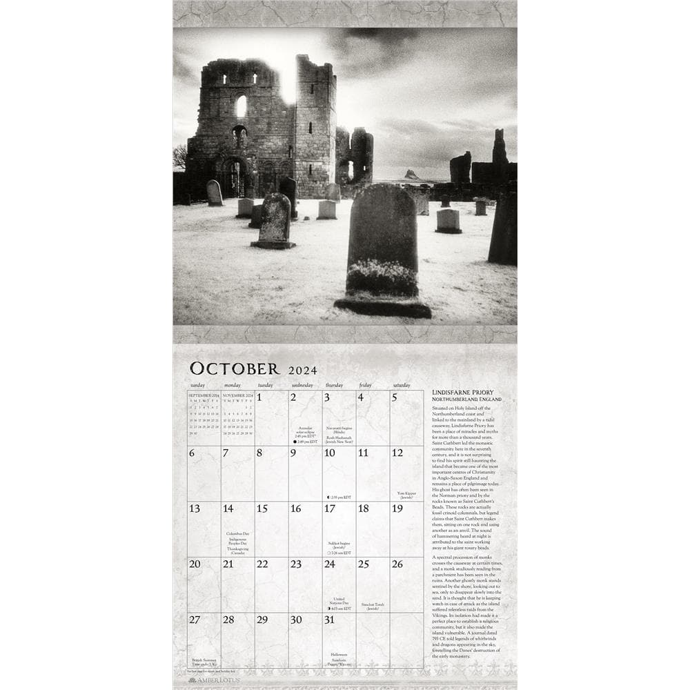 Haunted Realm 2024 Wall Calendar product image
