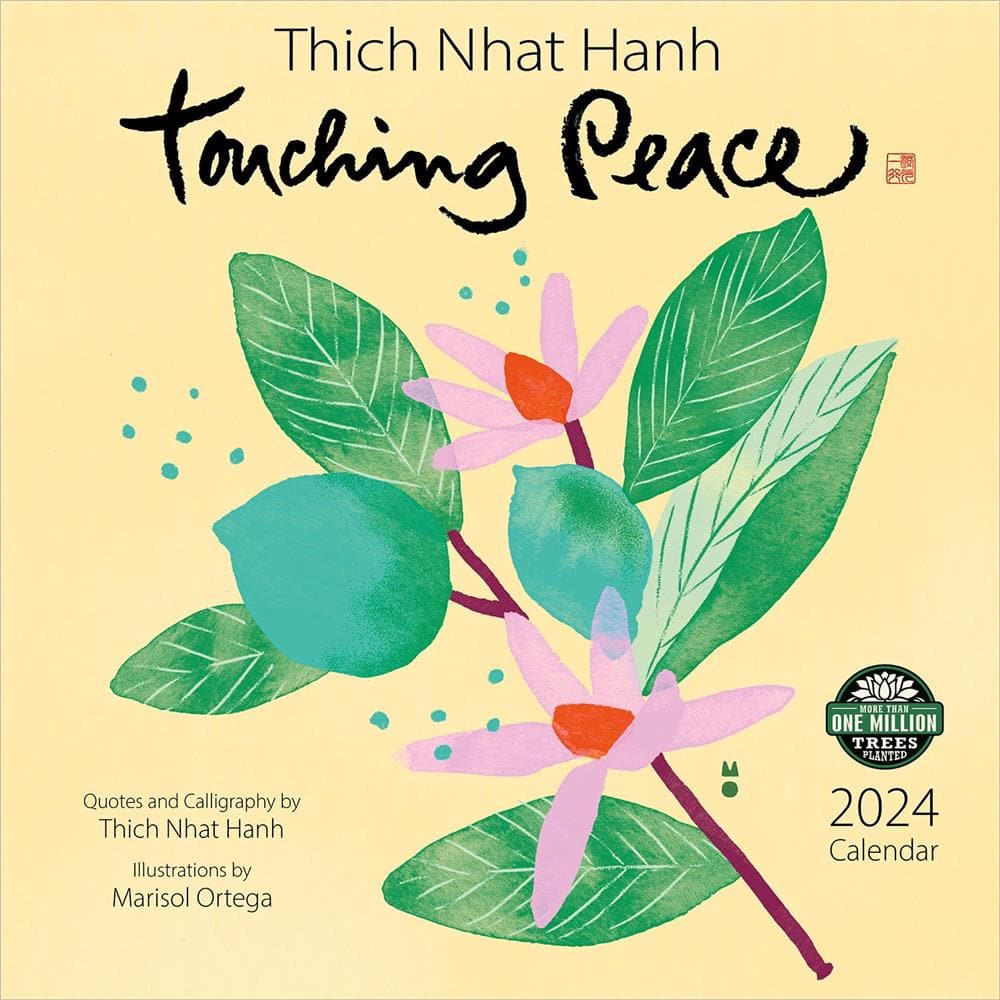Thich Nhat Hanh Touching Peace 2024 Wall Calendar product image