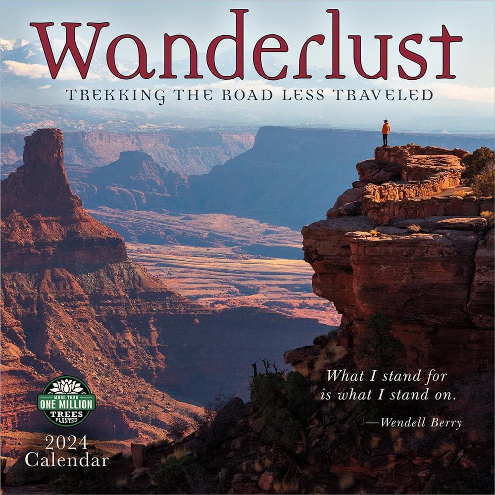 Wanderlust 2024 Wall Calendar product image