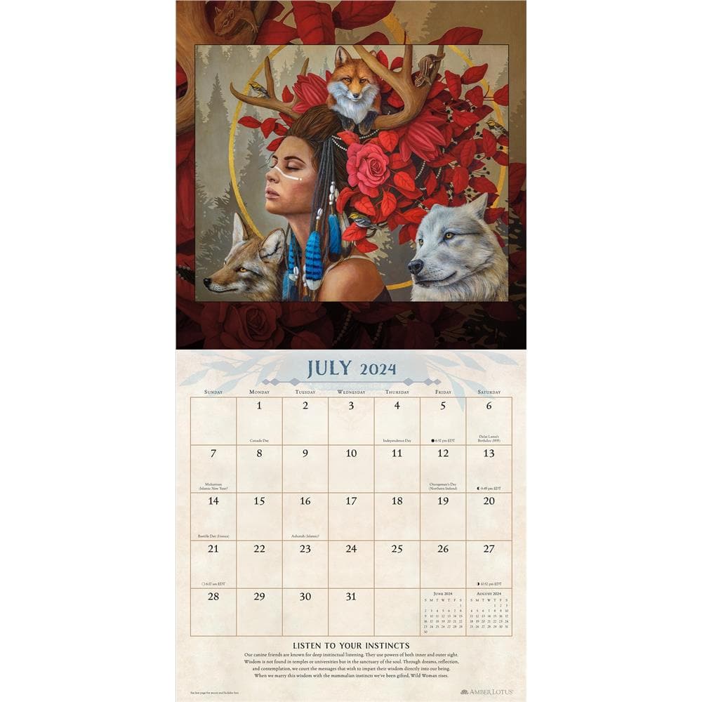 Wild Woman Rising 2024 Wall Calendar product image