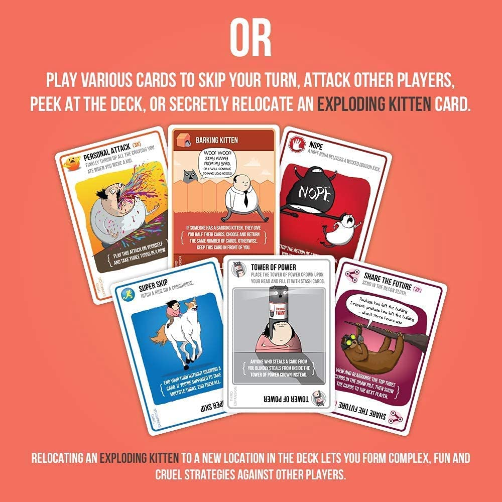 Barking Kittens Expansion Set by Exploding Kittens | Calendar Club