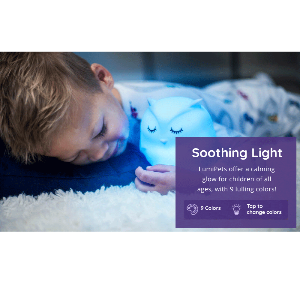 LumiPets - Owl Nightlight with Remote | Calendar Club