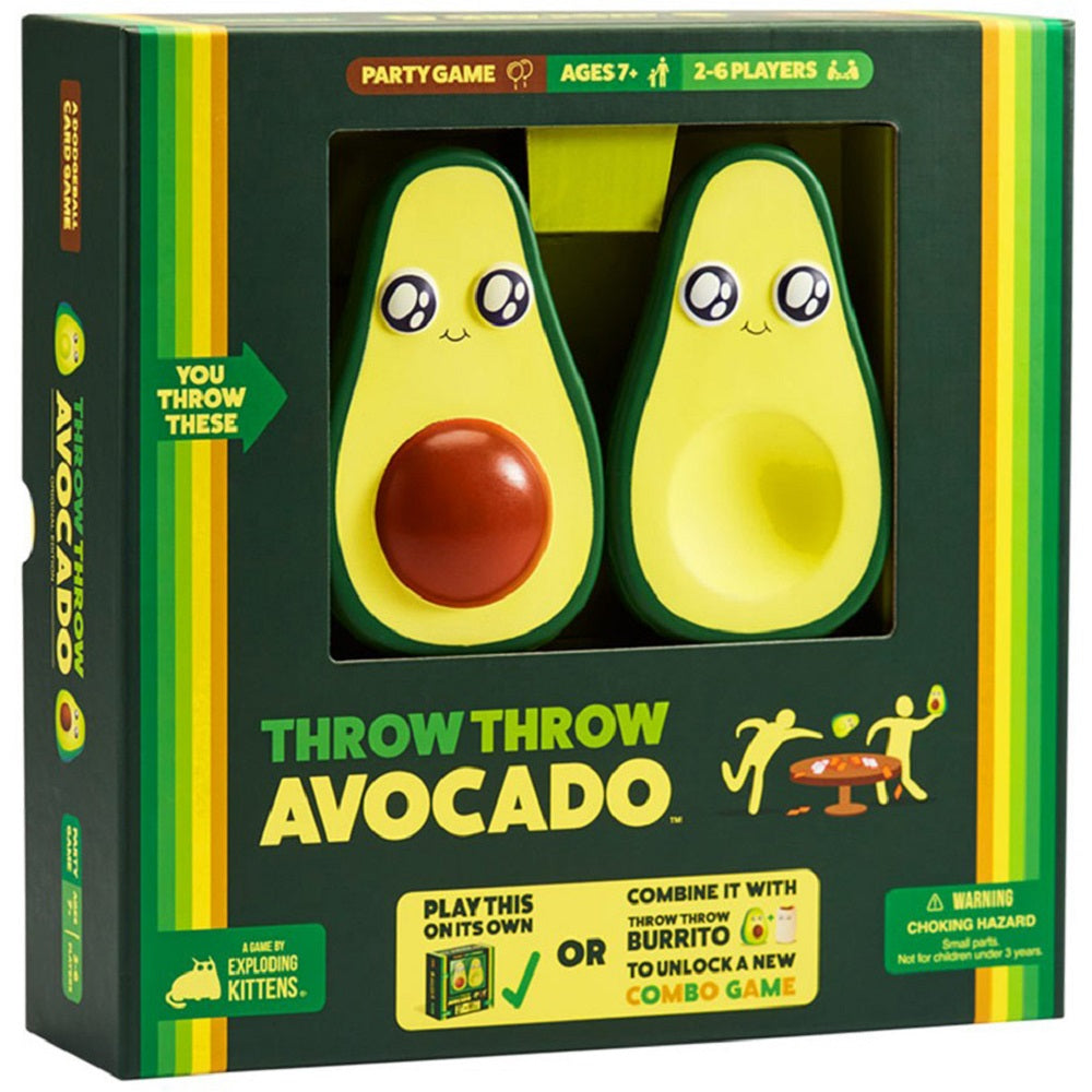 Throw Throw Avocado by Exploding Kittens | Calendar Club