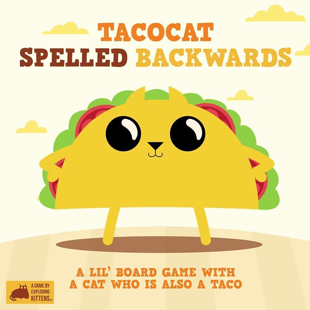 Tacocat Spelled Backwards by Exploding Kittens | Calendar Club