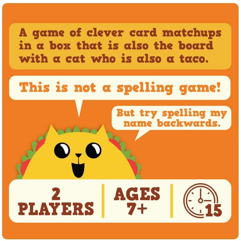 Tacocat Spelled Backwards by Exploding Kittens | Calendar Club