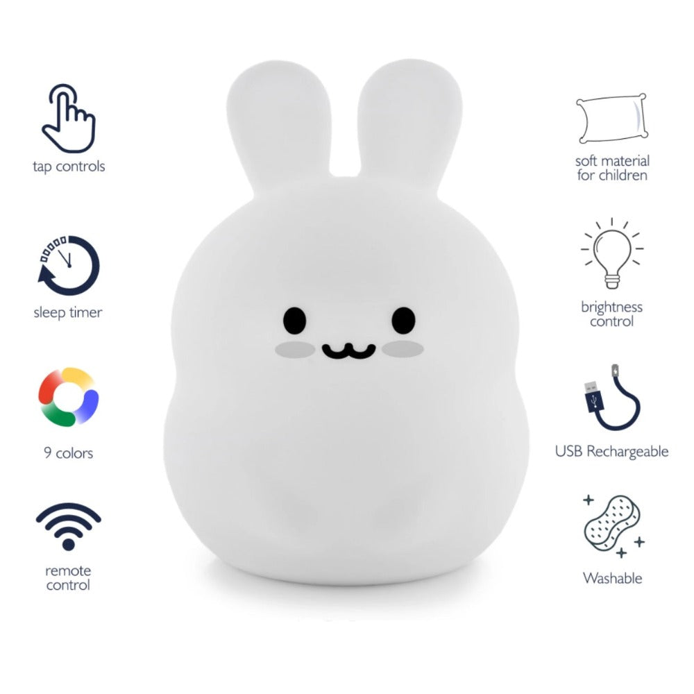 LumiPets - Bunny Nightlight with Remote | Calendar Club